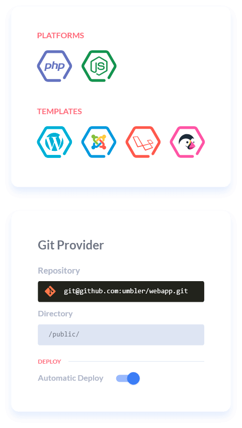 Templates ready to go Umbler